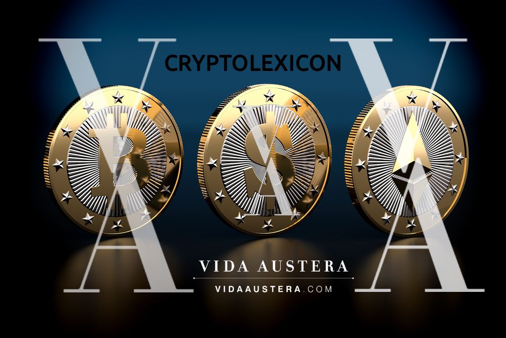 CRYPTO LEXICON VIDA AUSTERA Cripto léxico VIDA AUSTERA